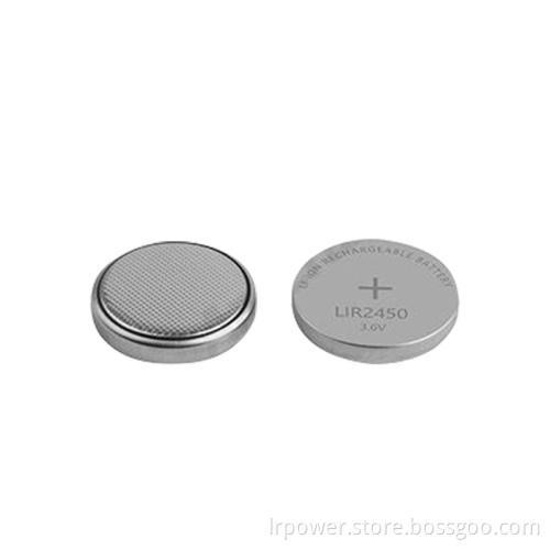 3v 100mah Rechargeable Lithium Cell Batteries